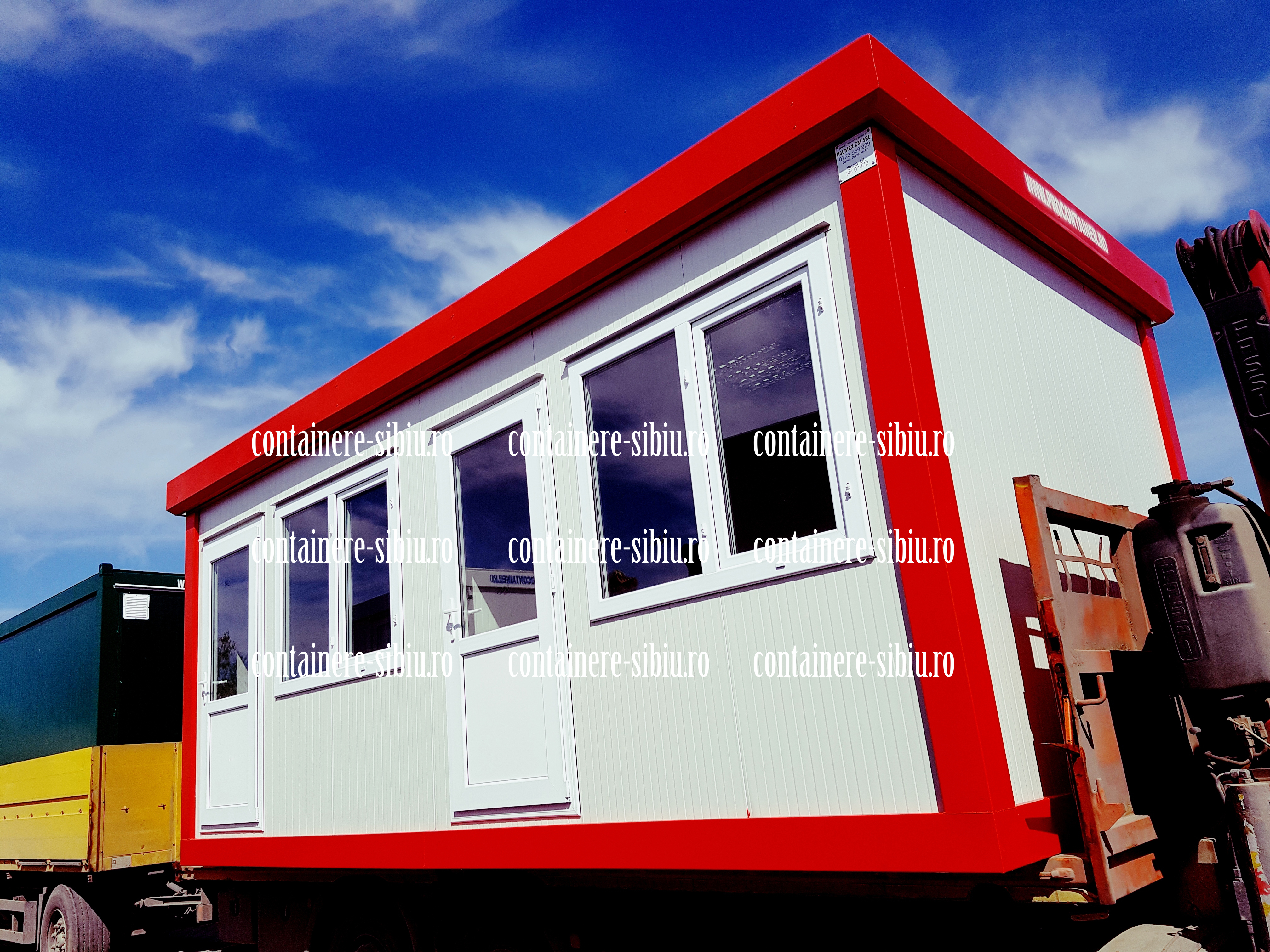 hala din containere Sibiu